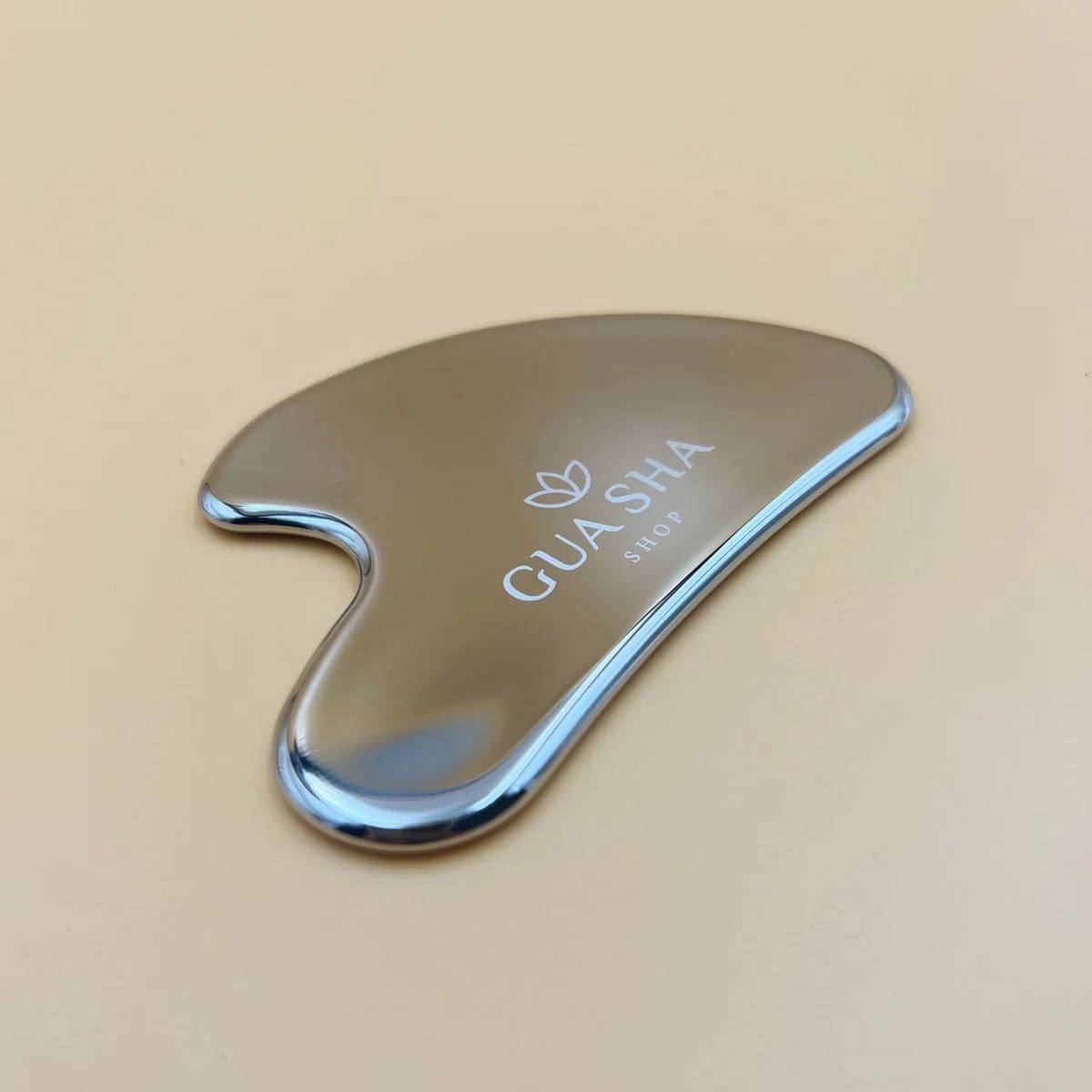 Stainless Steel Heart Gua Sha