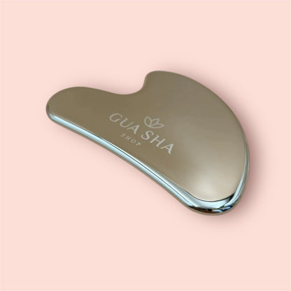 Stainless Steel Heart Gua Sha