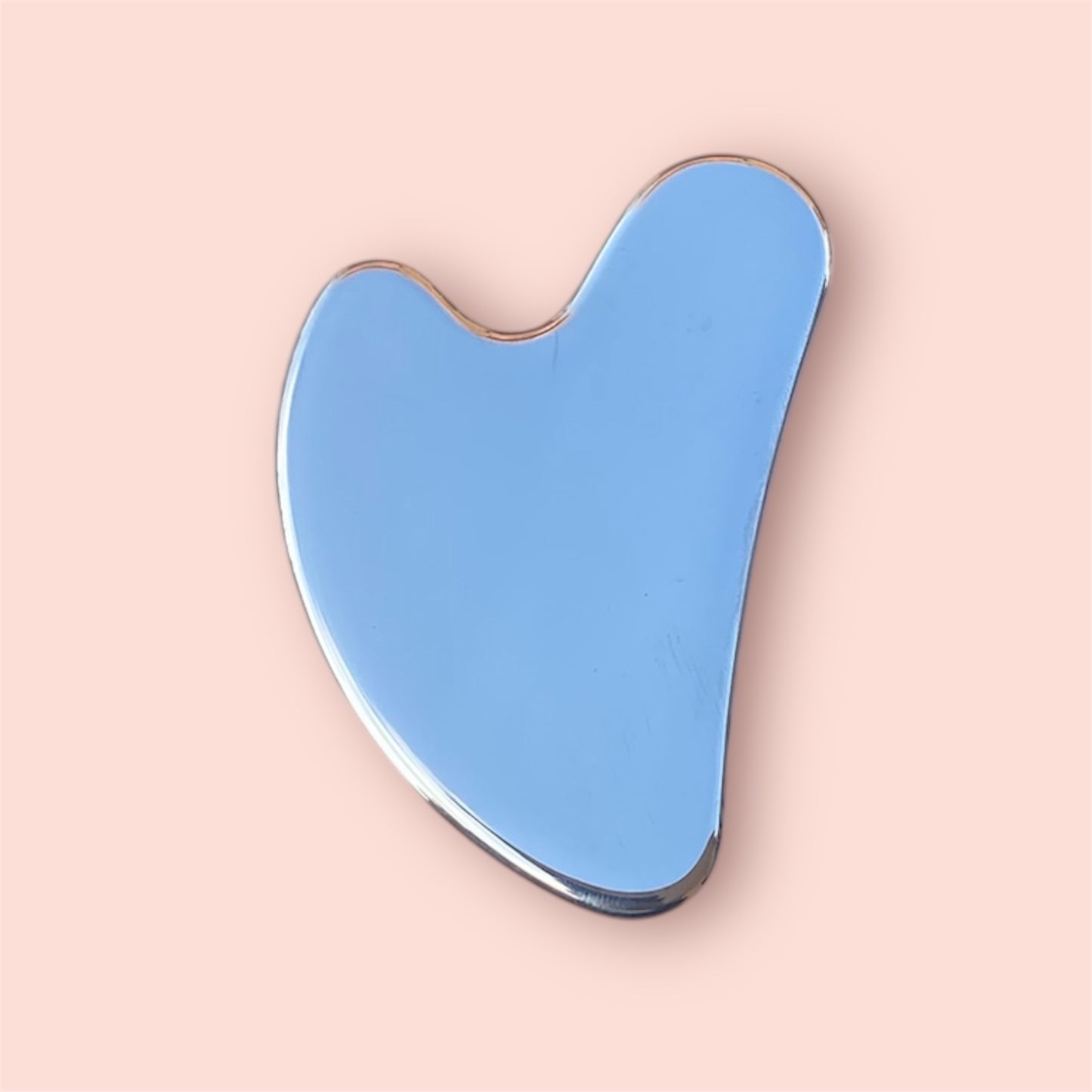 Stainless Steel Heart Gua Sha