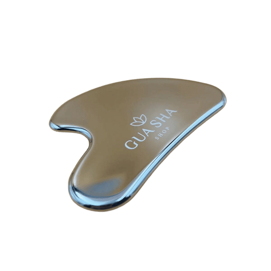 Stainless Steel Heart Gua Sha